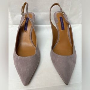 Ralph Lauren Purple Label Slingback Pumps